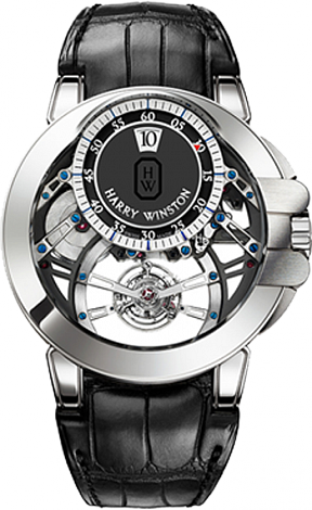 Review Replica Harry Winston Ocean Tourbillon Jumping Hour OCEMTJ45WW001 watch